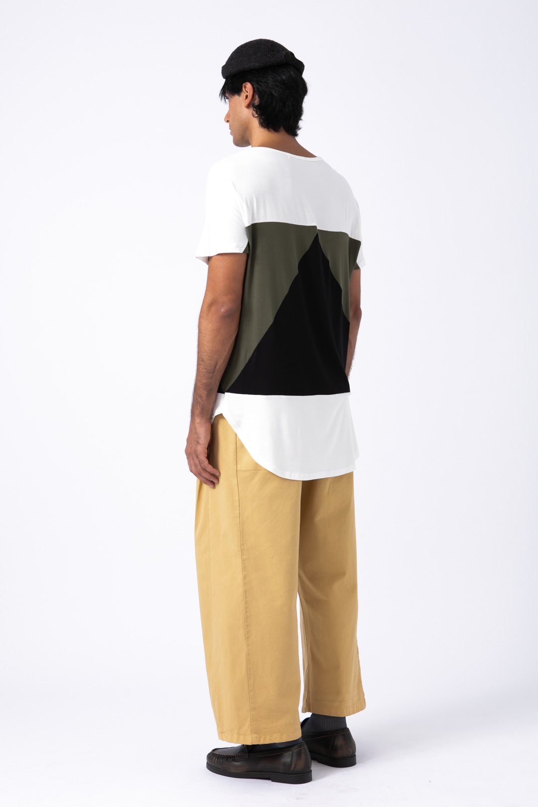 Camiseta Aequilaterus blanca - verde