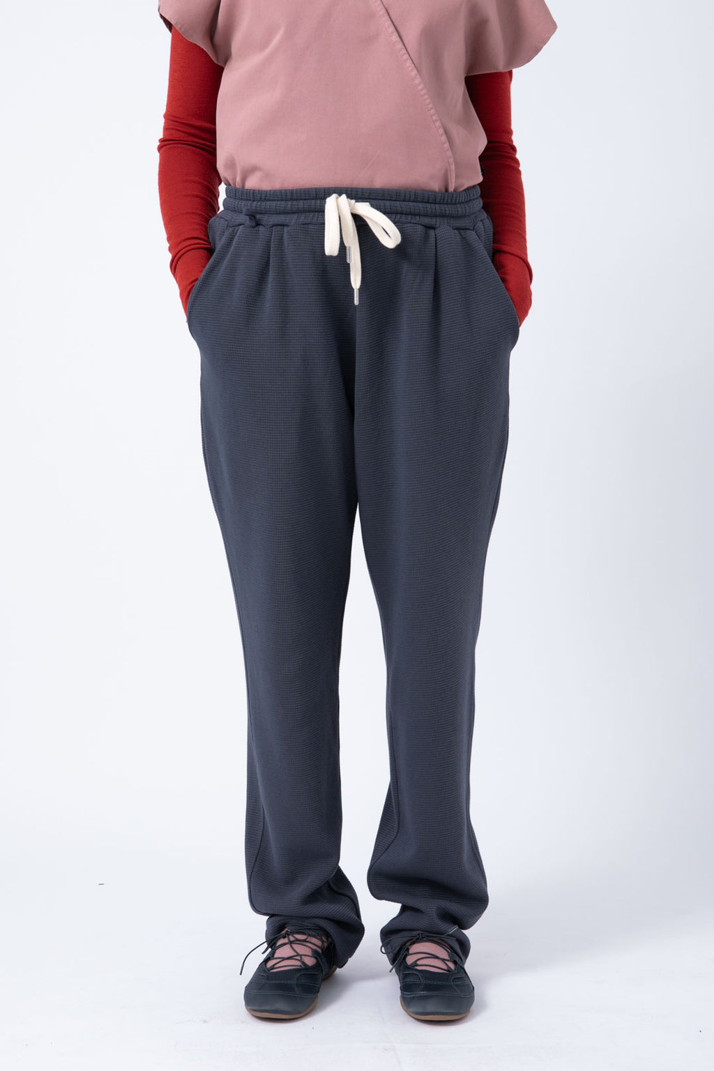 Pantalón Jogger azul niebla