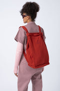 Gray backpack