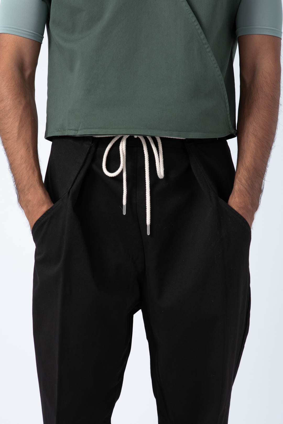 Pantalón Origami Negro
