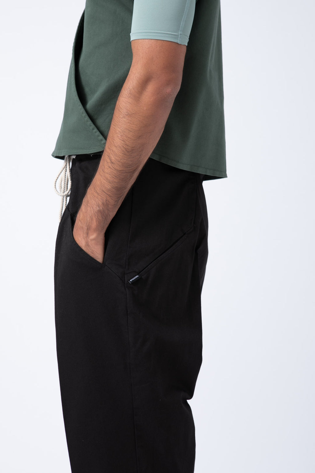 Pantalón Origami Negro