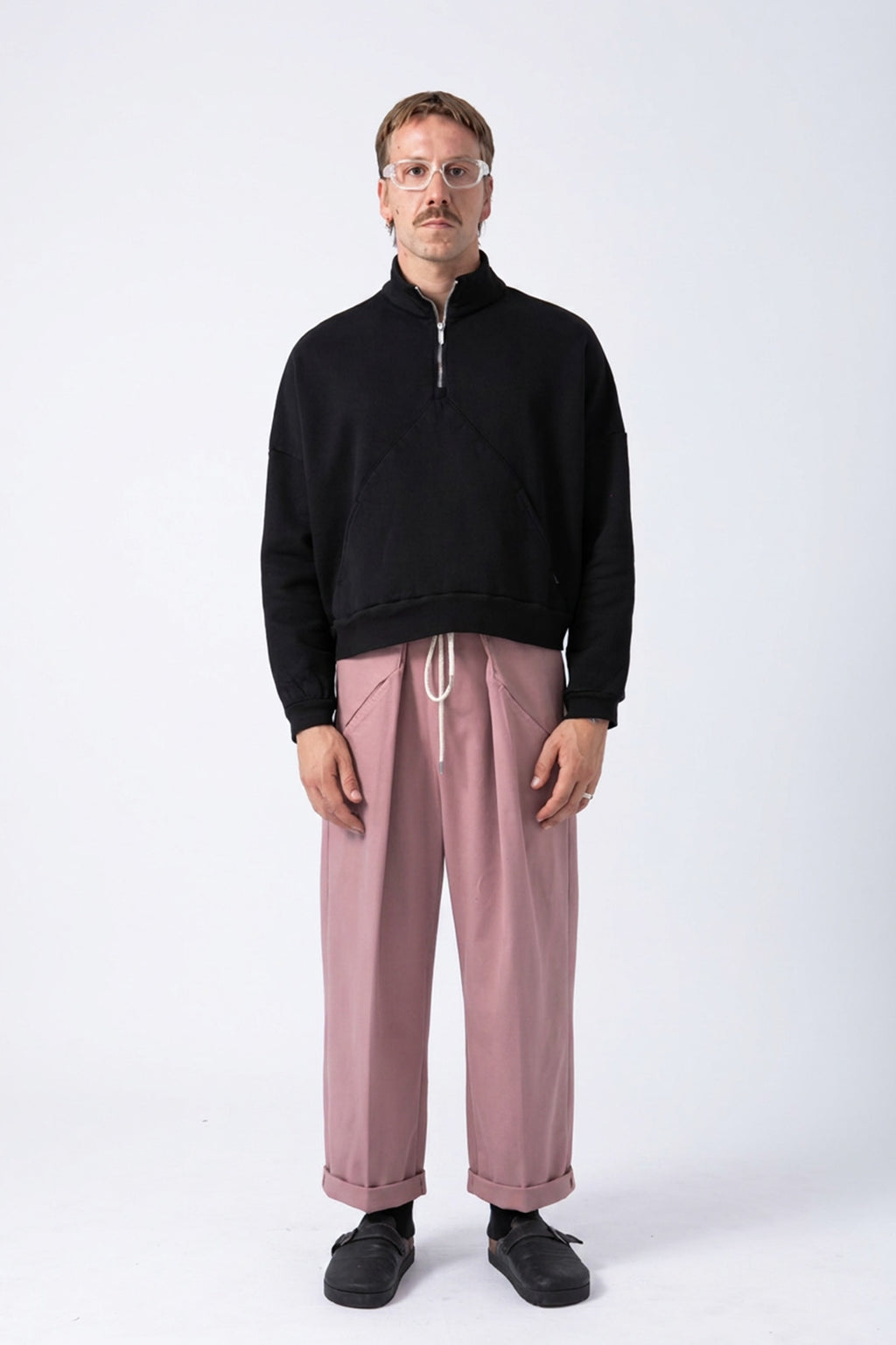 Pantalón Origami Rosa palo