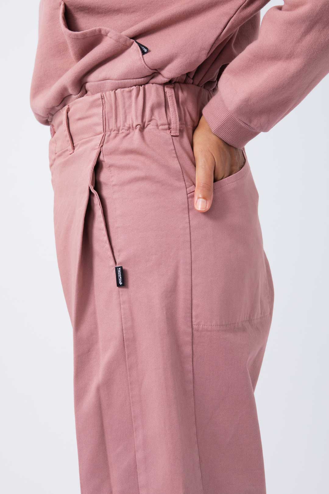 Pantalón Wide Rosa Palo