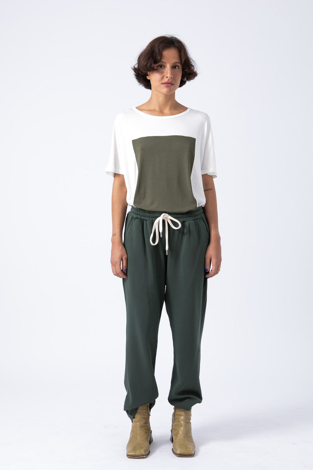 Pantalón Jogger salvia