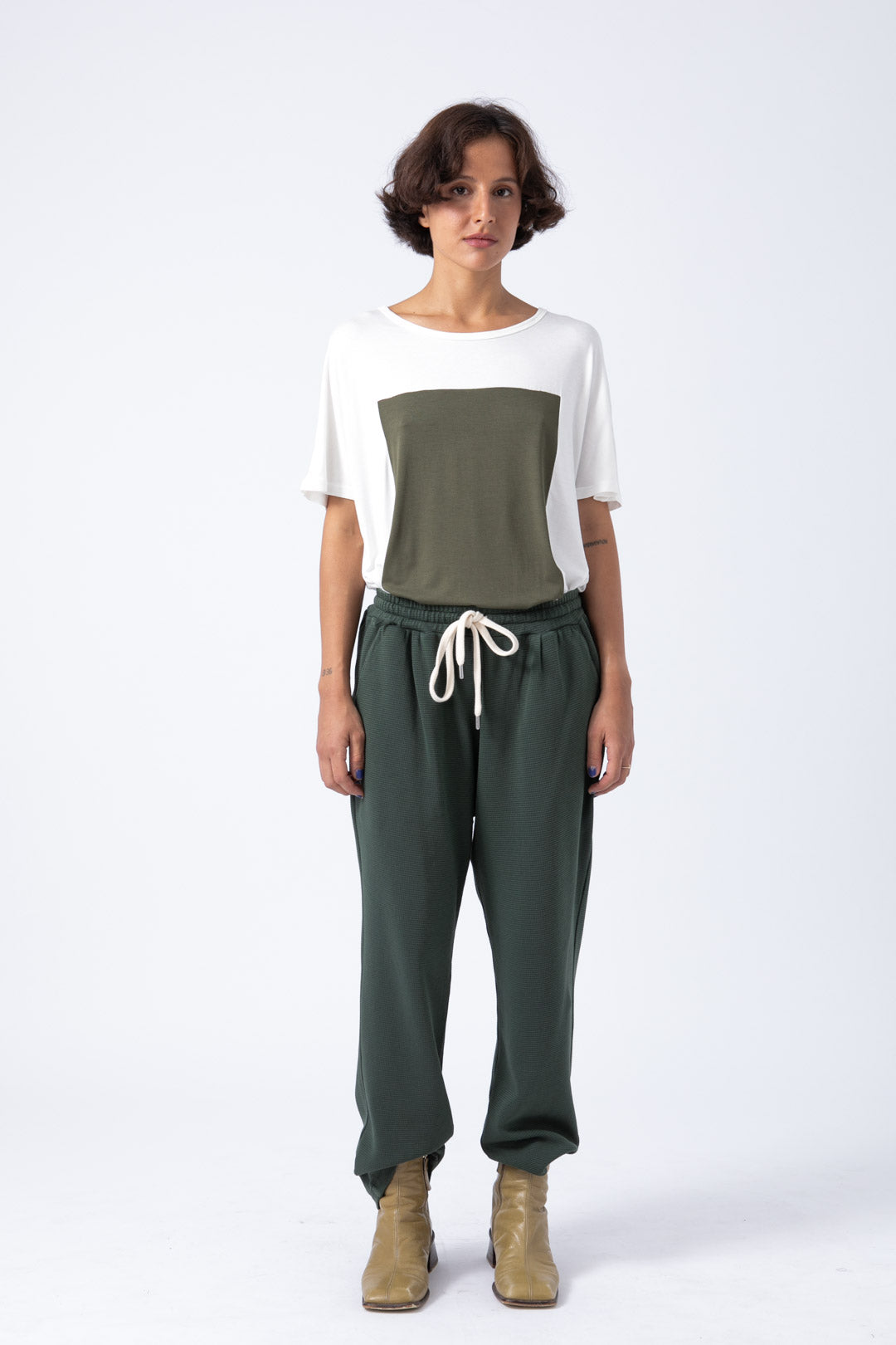 Pantalón Jogger salvia