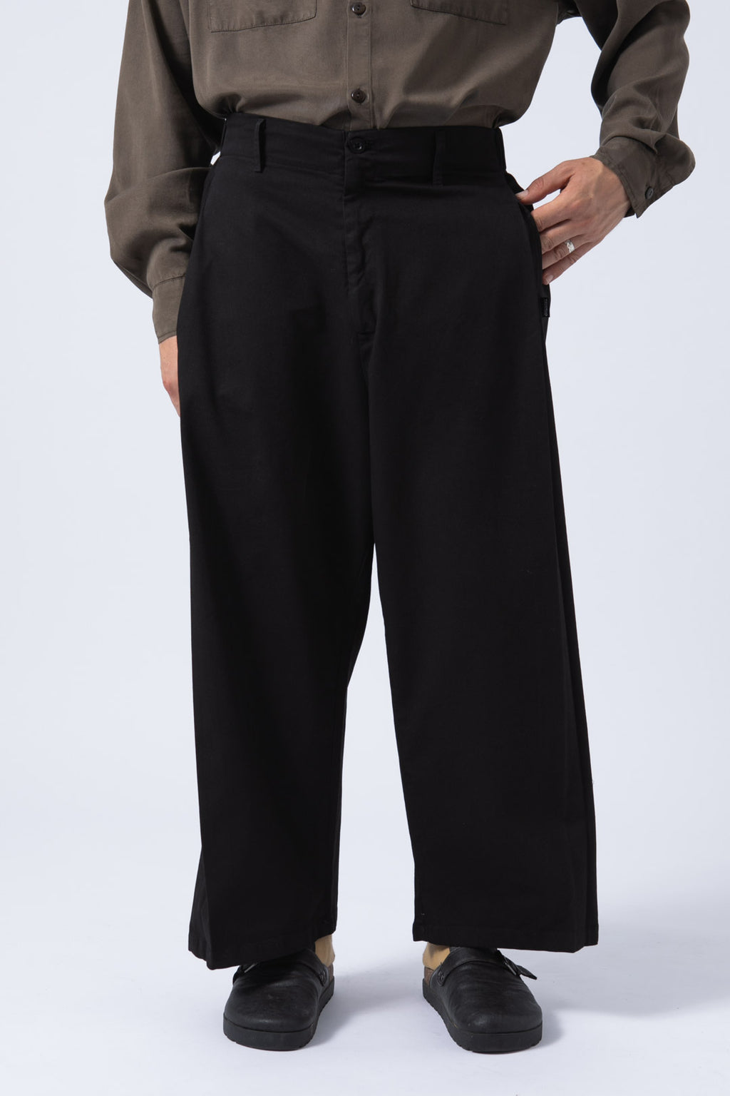 Pantalón Wide Negro
