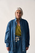 Denim overshirt
