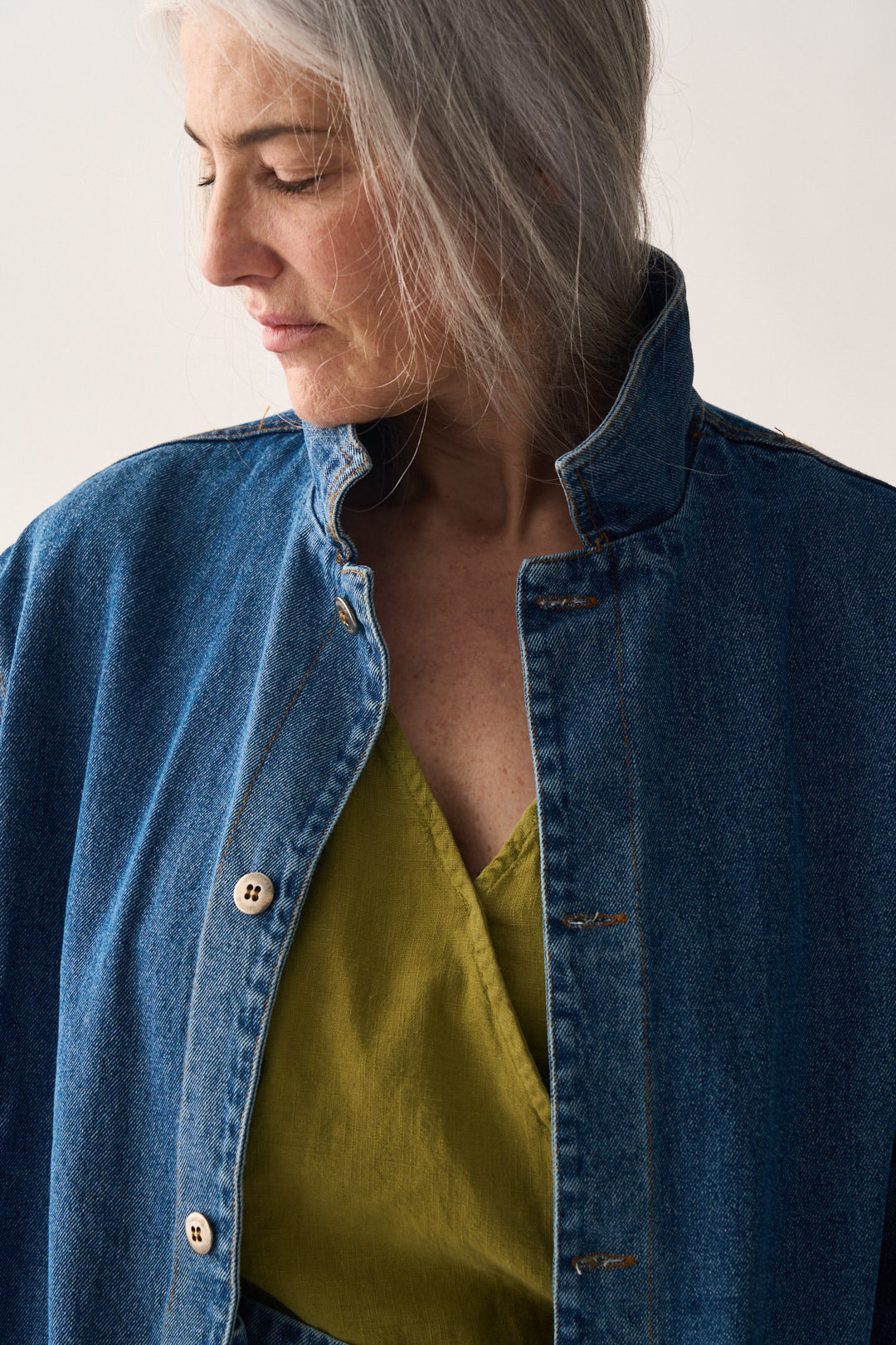 Denim overshirt