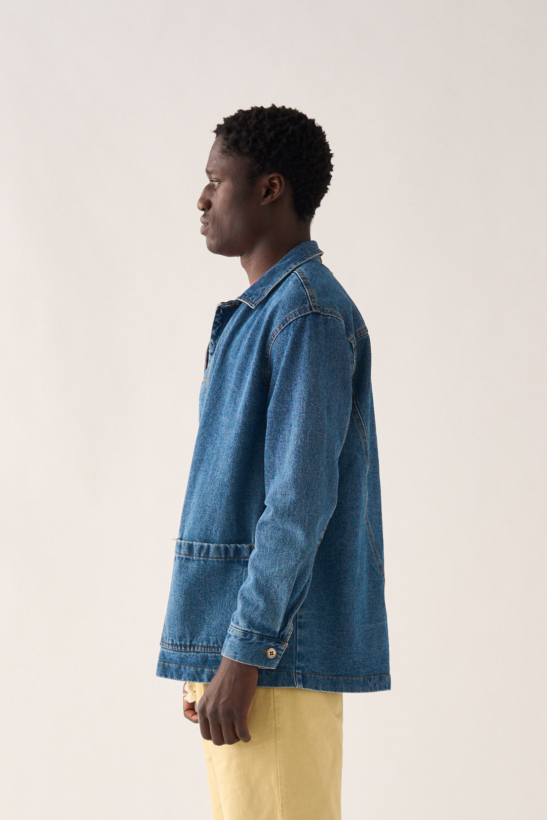Denim overshirt