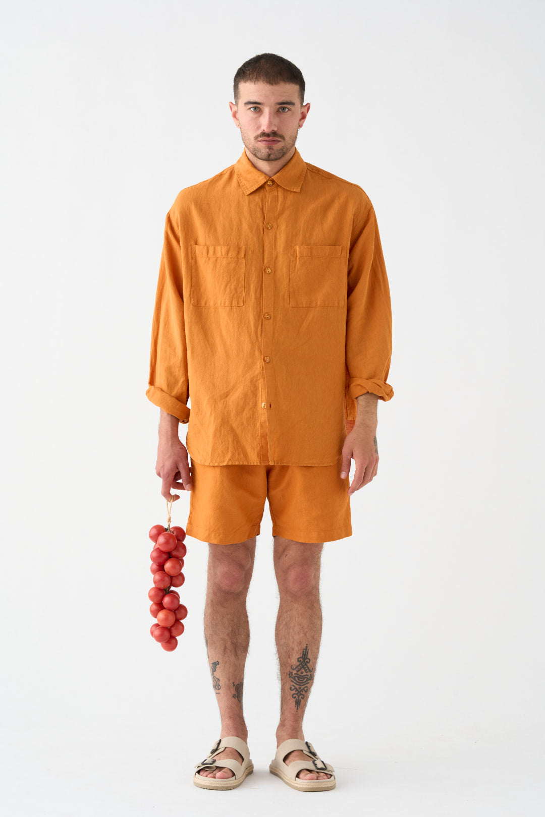Orange shirt