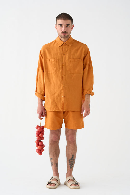Orange shirt