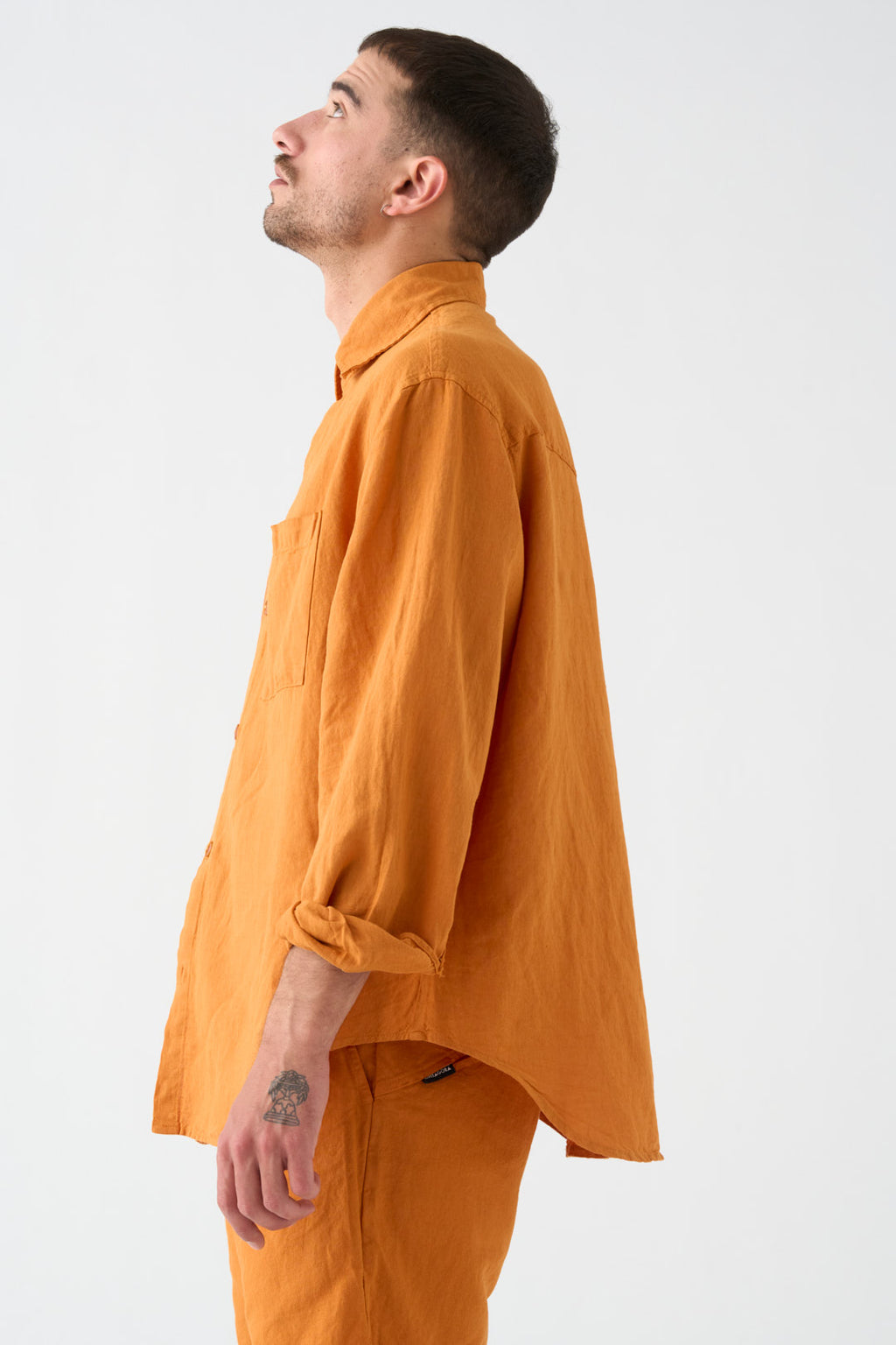 Orange shirt
