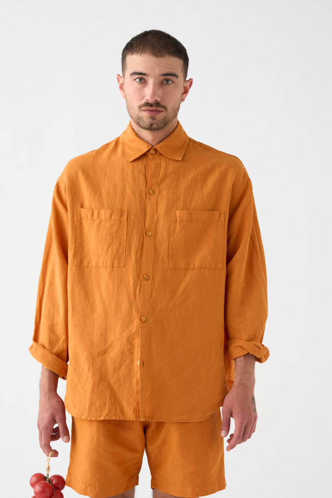 Orange shirt