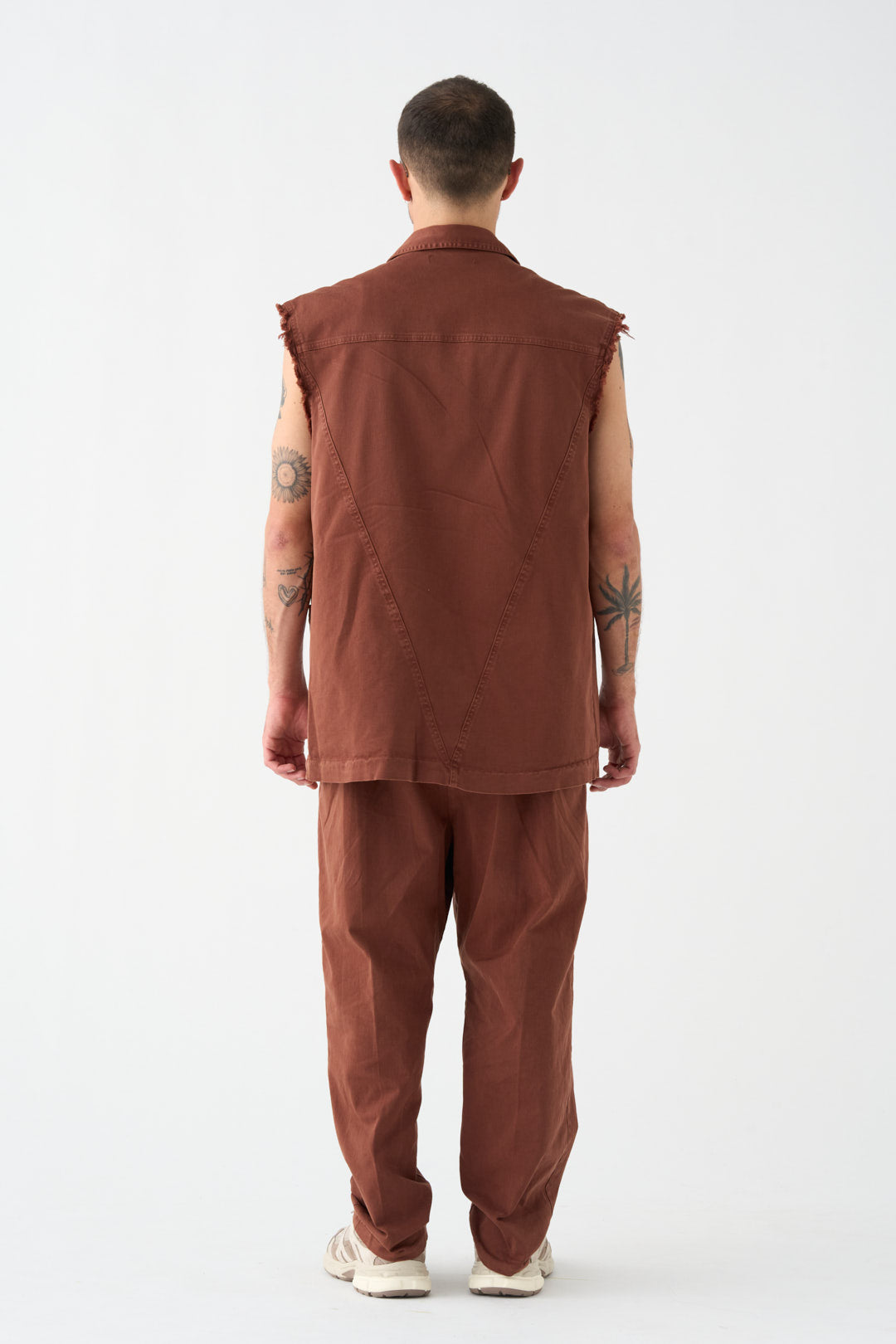Brown vest