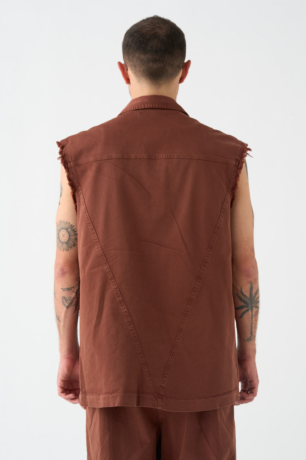 Brown vest
