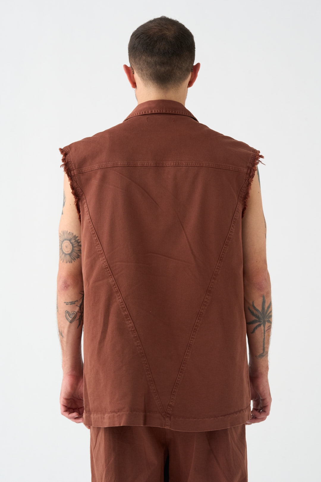 Brown vest