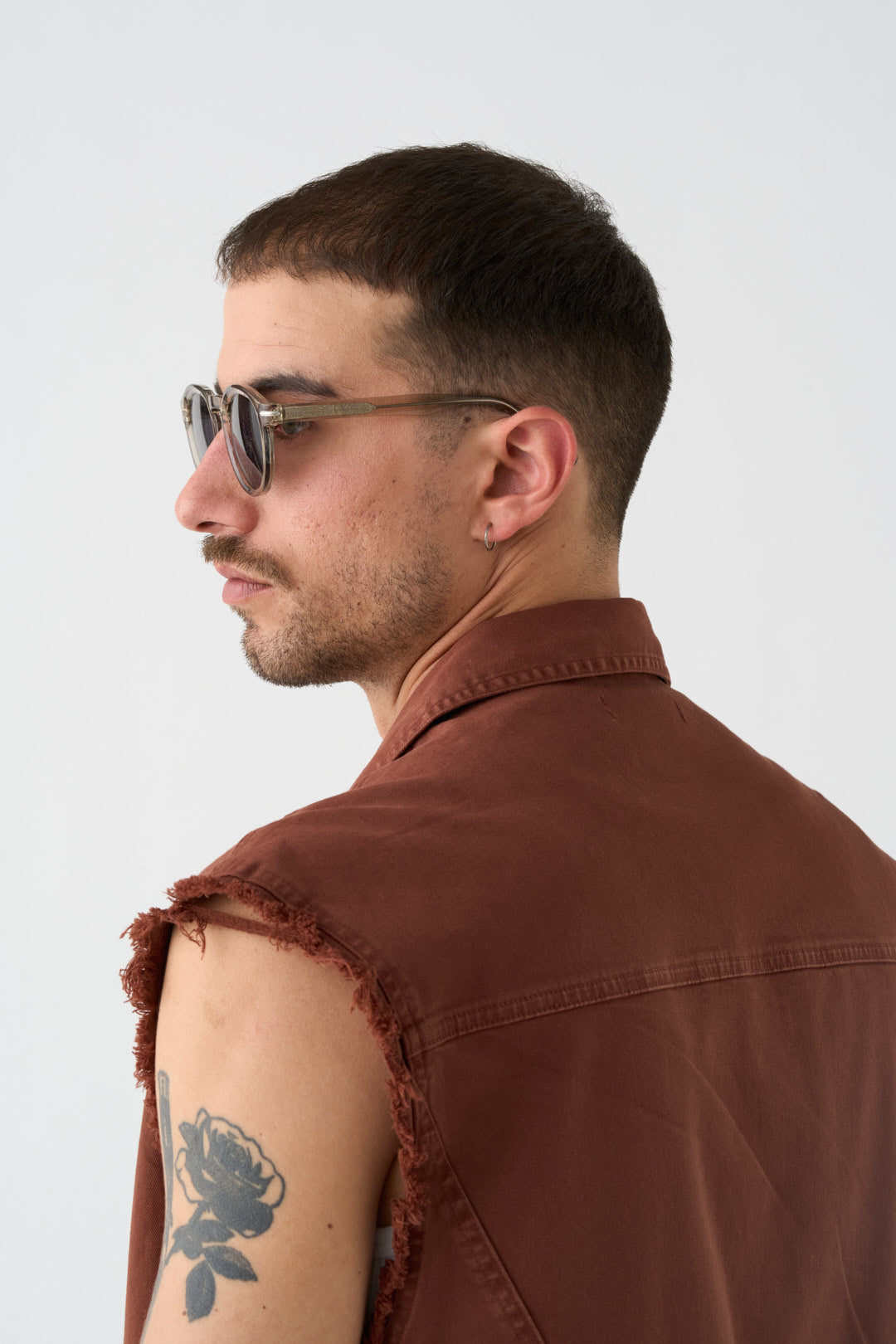 Brown vest