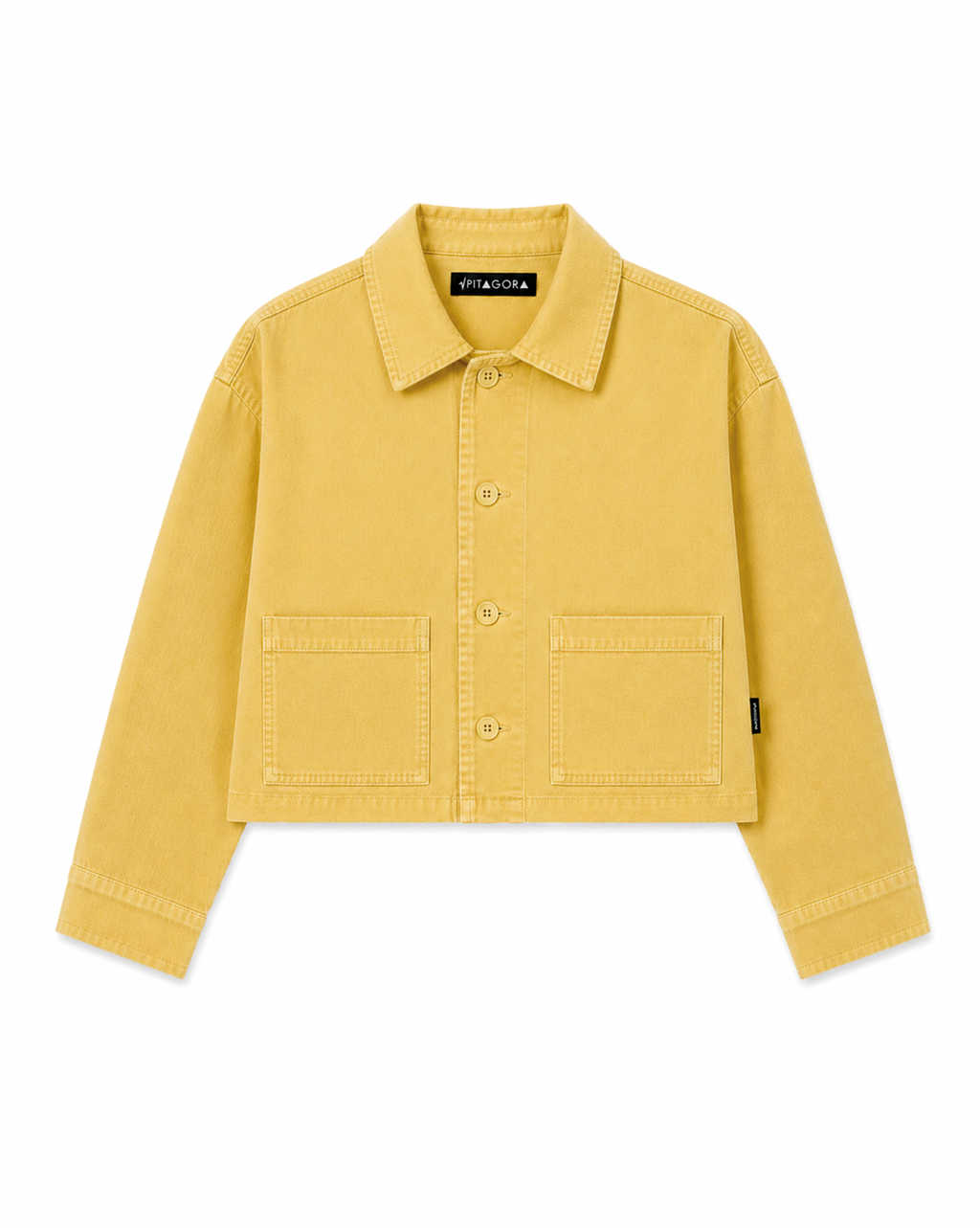 Sobrecamisa Crop Ocre