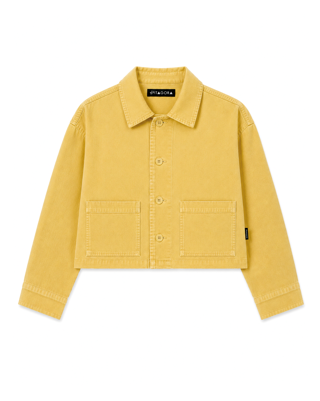 Sobrecamisa Crop Ocre