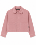Sobrecamisa Crop Rosa palo