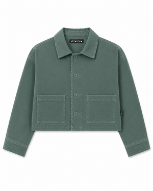 Sobrecamisa Crop Salvia