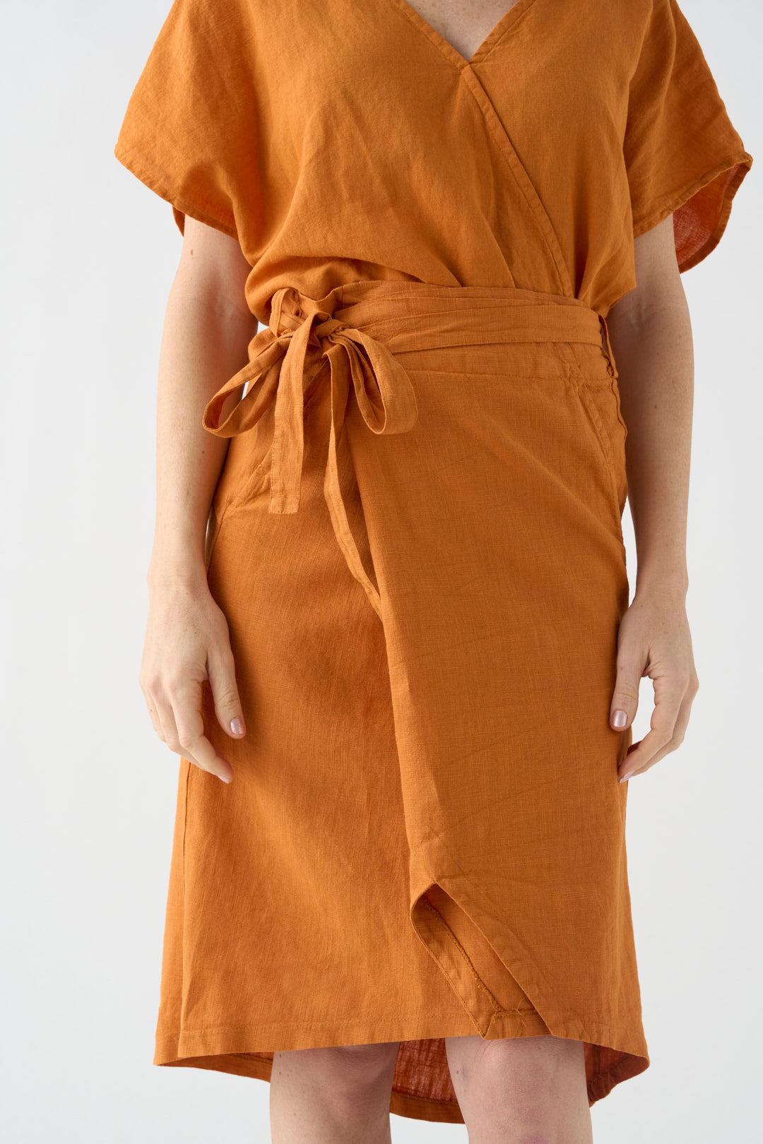 Orange skirt