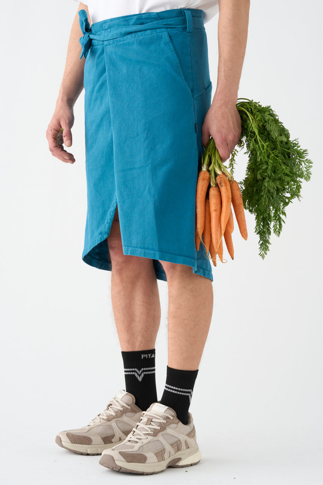 Petrol blue skirt