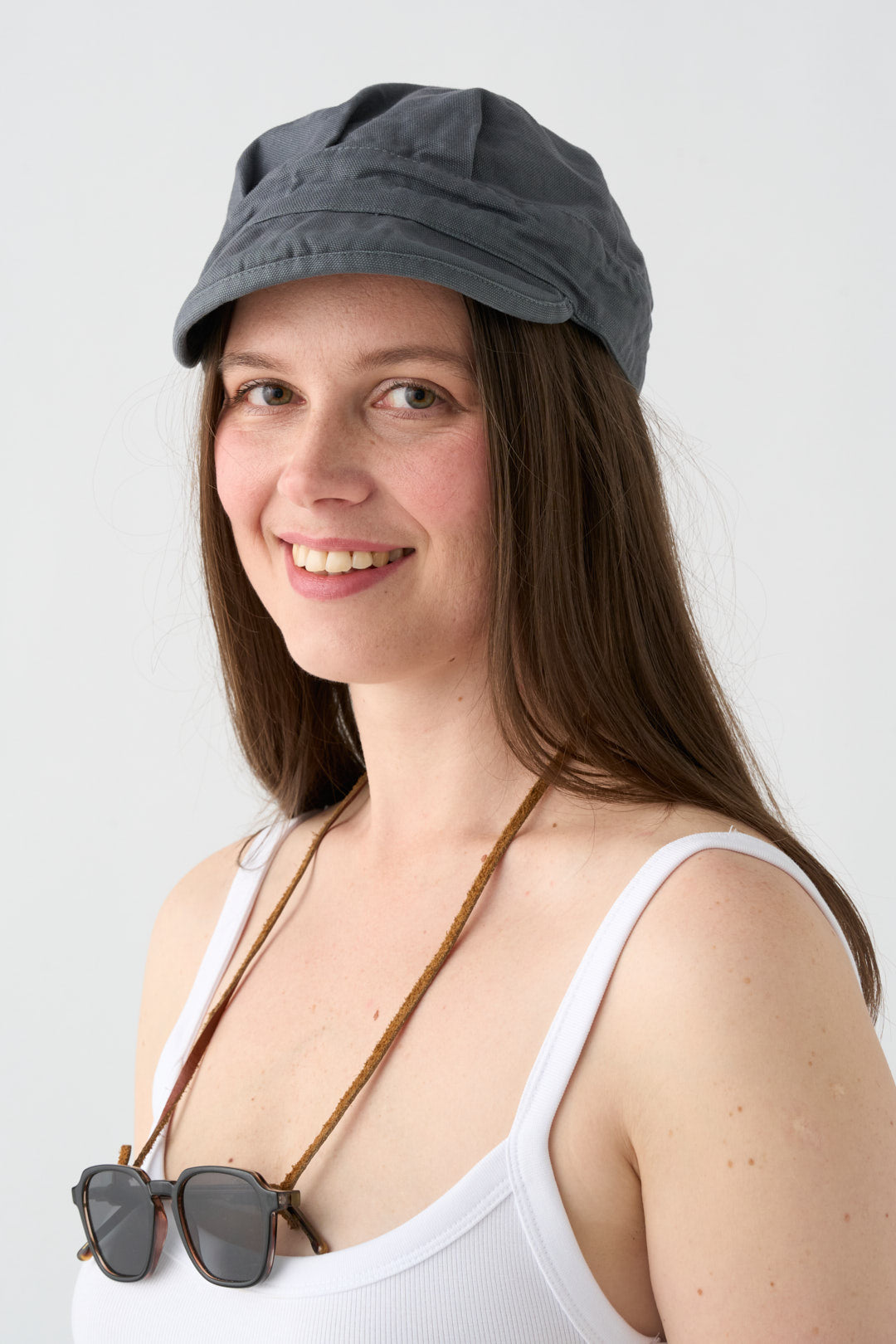 Grey cap