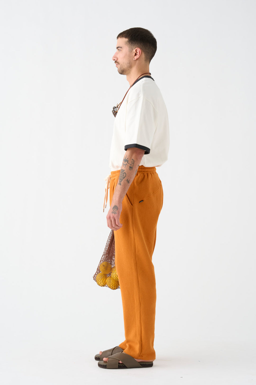 Orange Jogger Pants