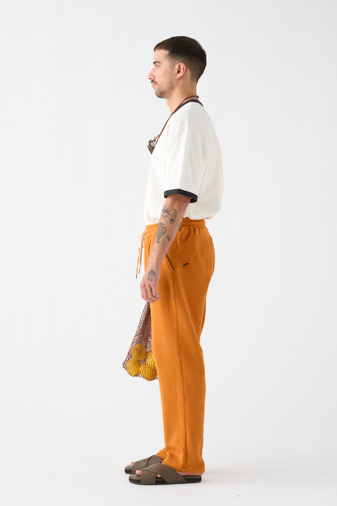 Orange Jogger Pants
