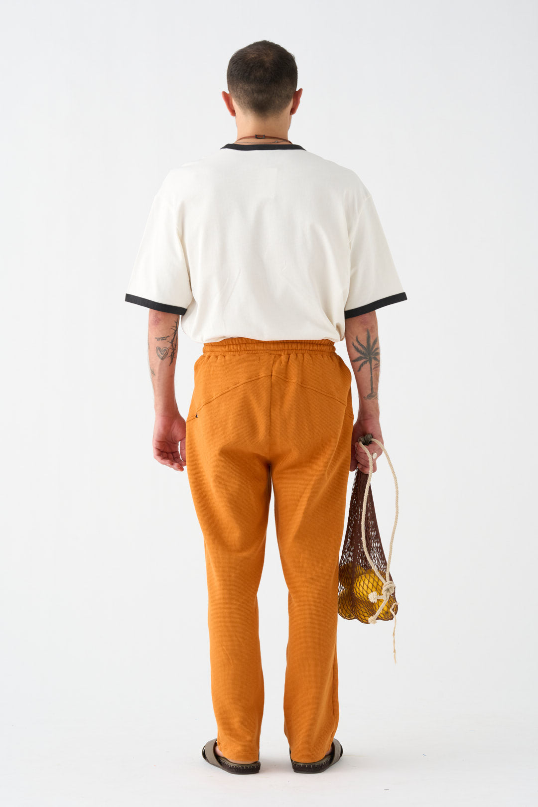 Orange Jogger Pants