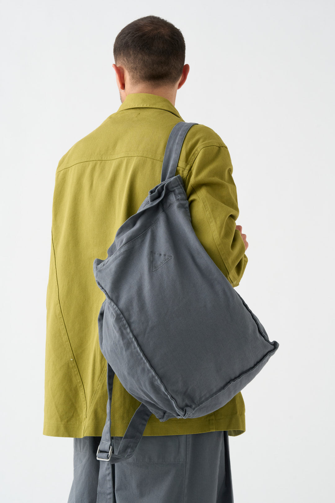 Gray backpack