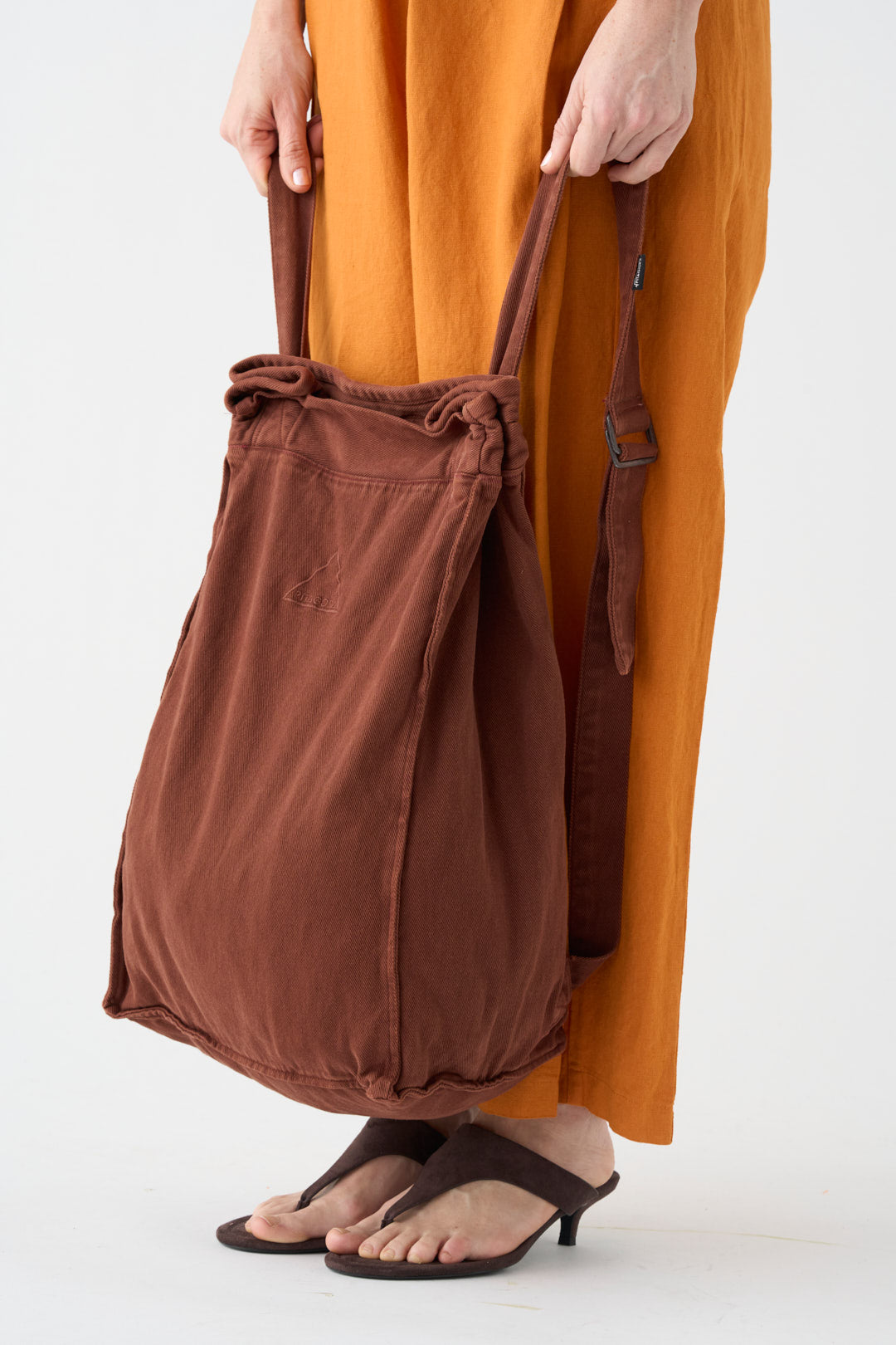 Brown backpack