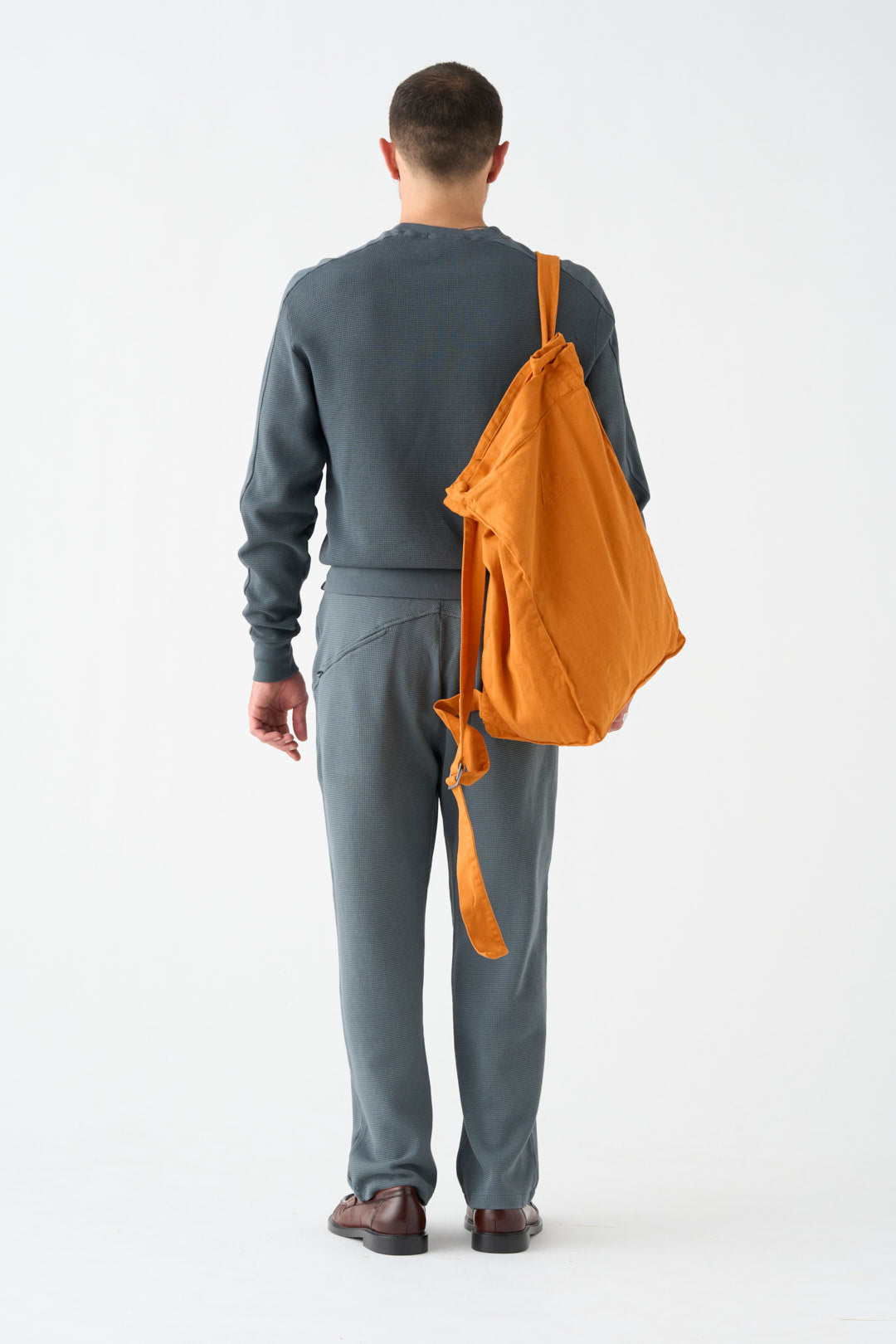 Orange backpack