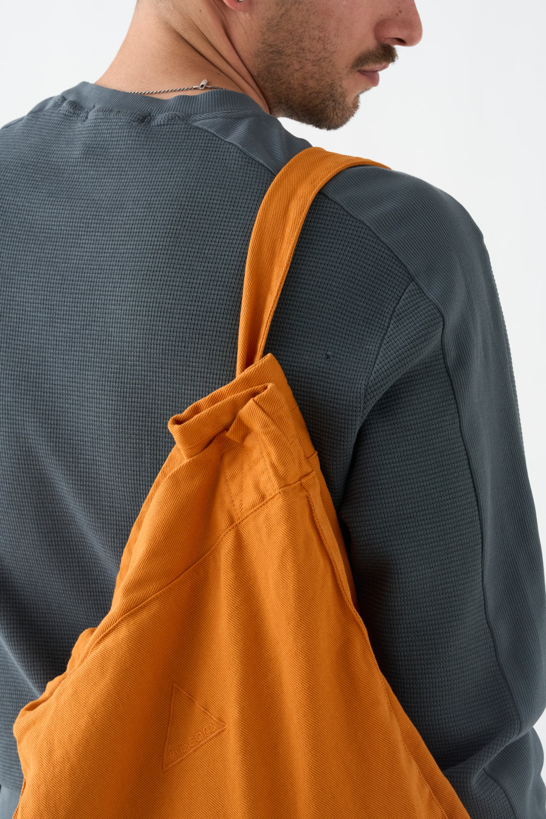 Orange backpack