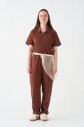 Chocolate jumpsuit