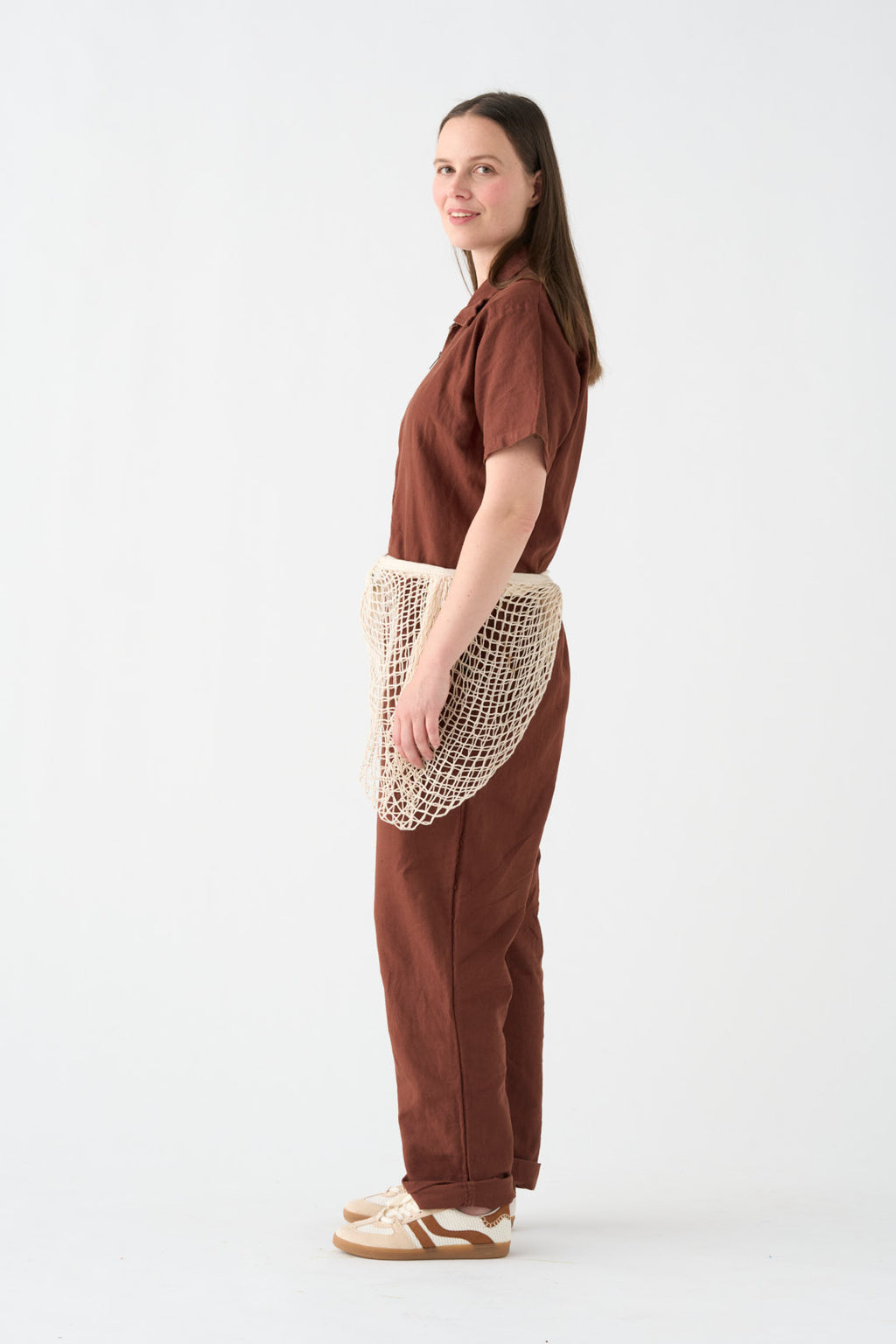 Chocolate jumpsuit