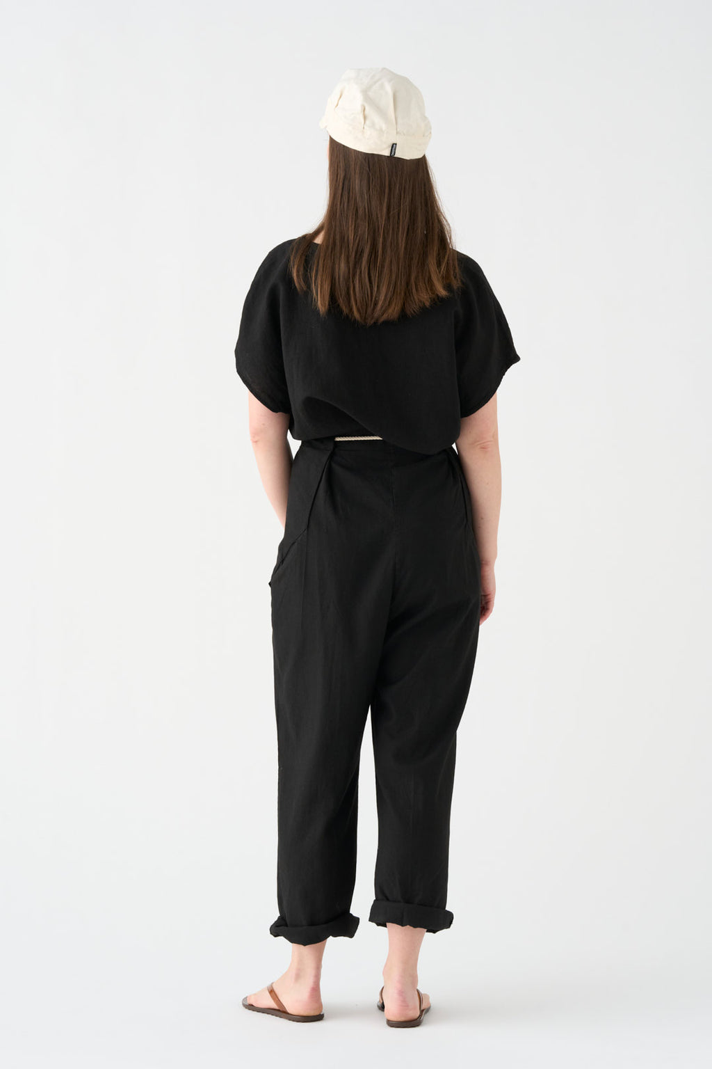 Black Origami Trousers