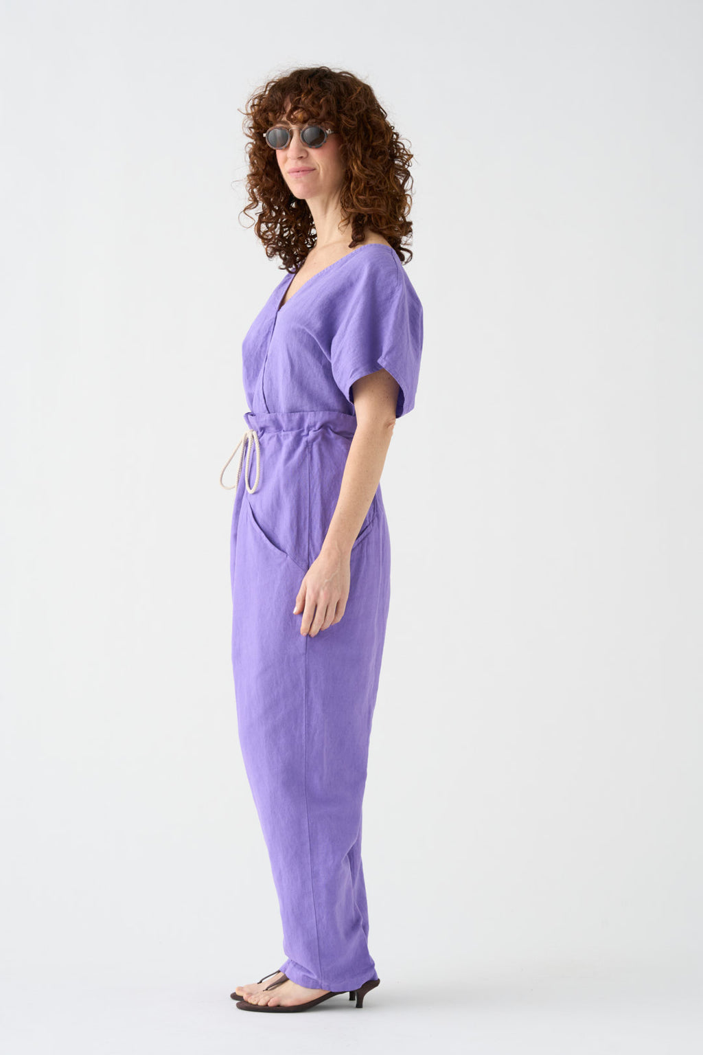 Lilac Origami Trousers