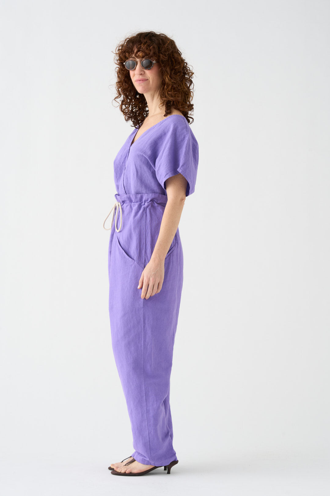 Lilac Origami Trousers