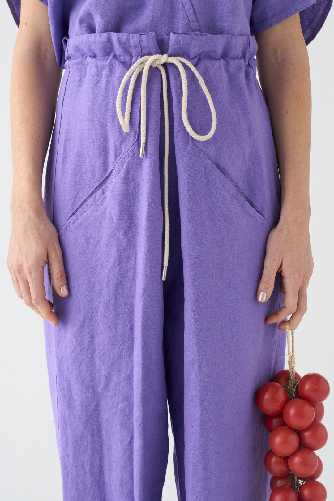 Lilac Origami Trousers
