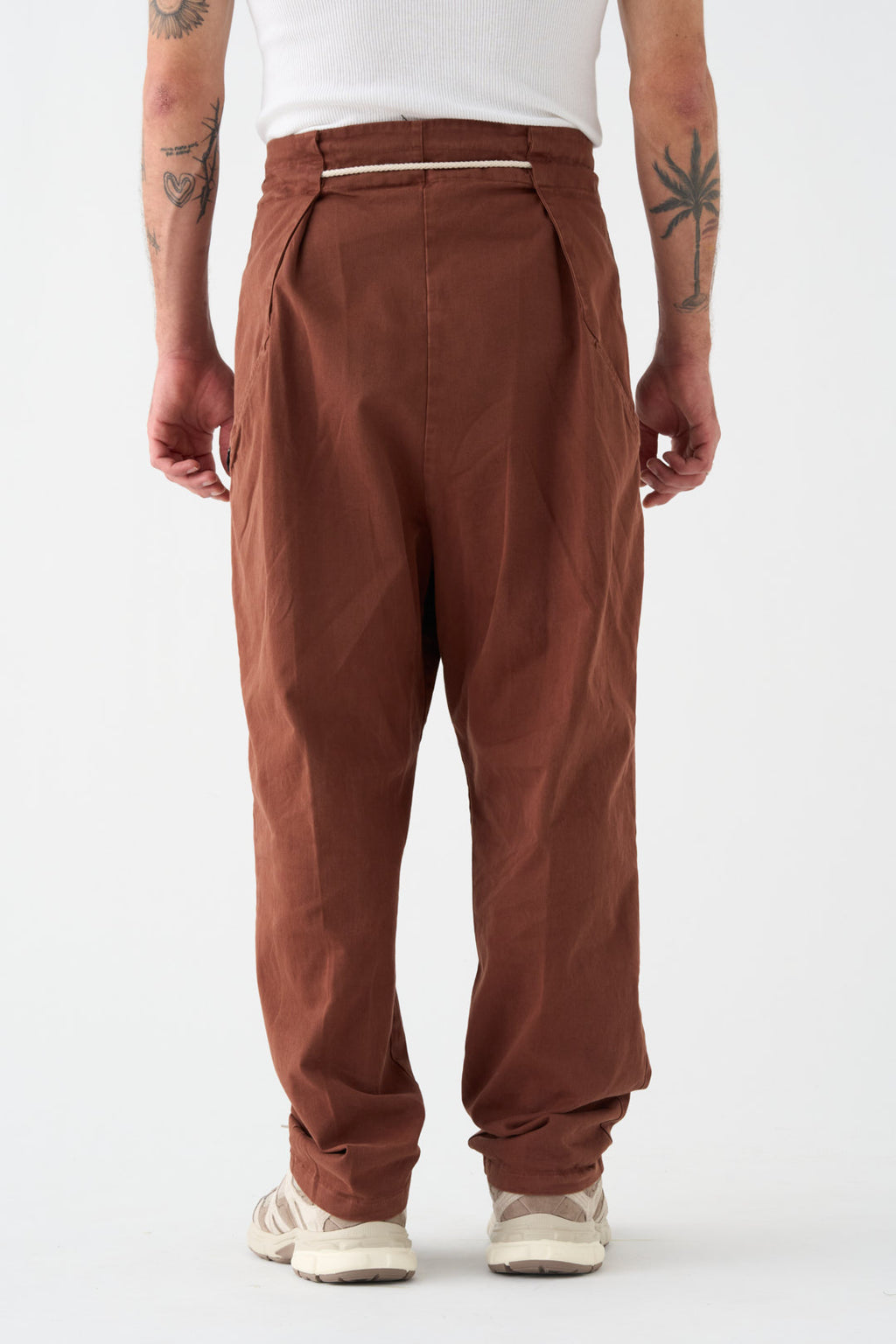 Brown Origami Trousers