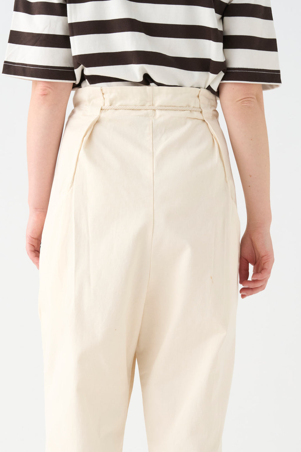 Natural Origami trousers