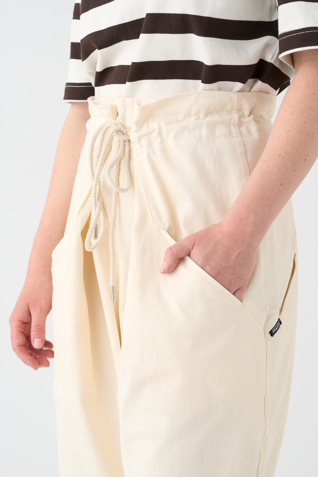 Natural Origami trousers