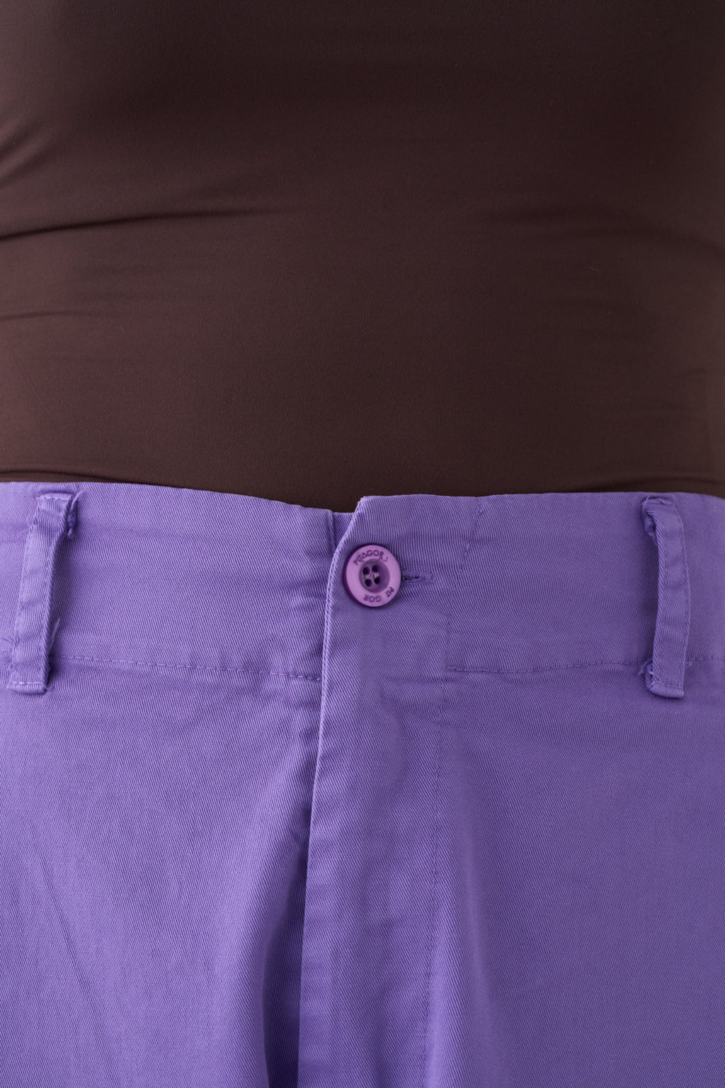 Lilac wide-leg pants