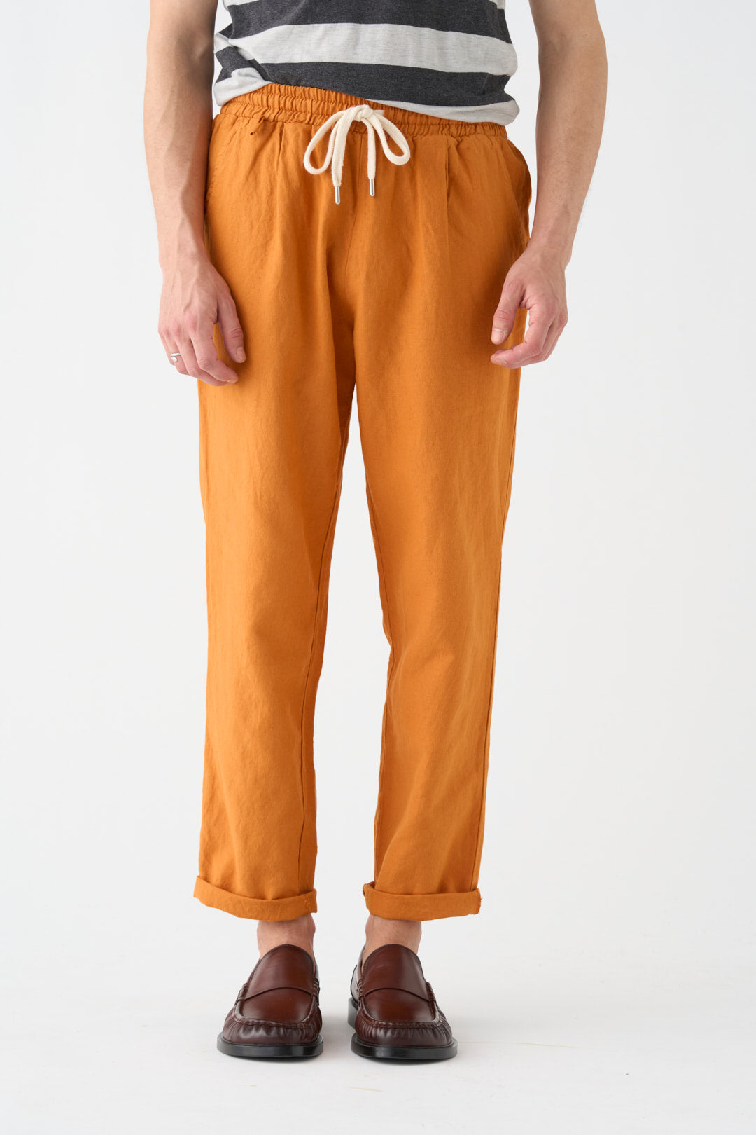 Tangerine worker pants