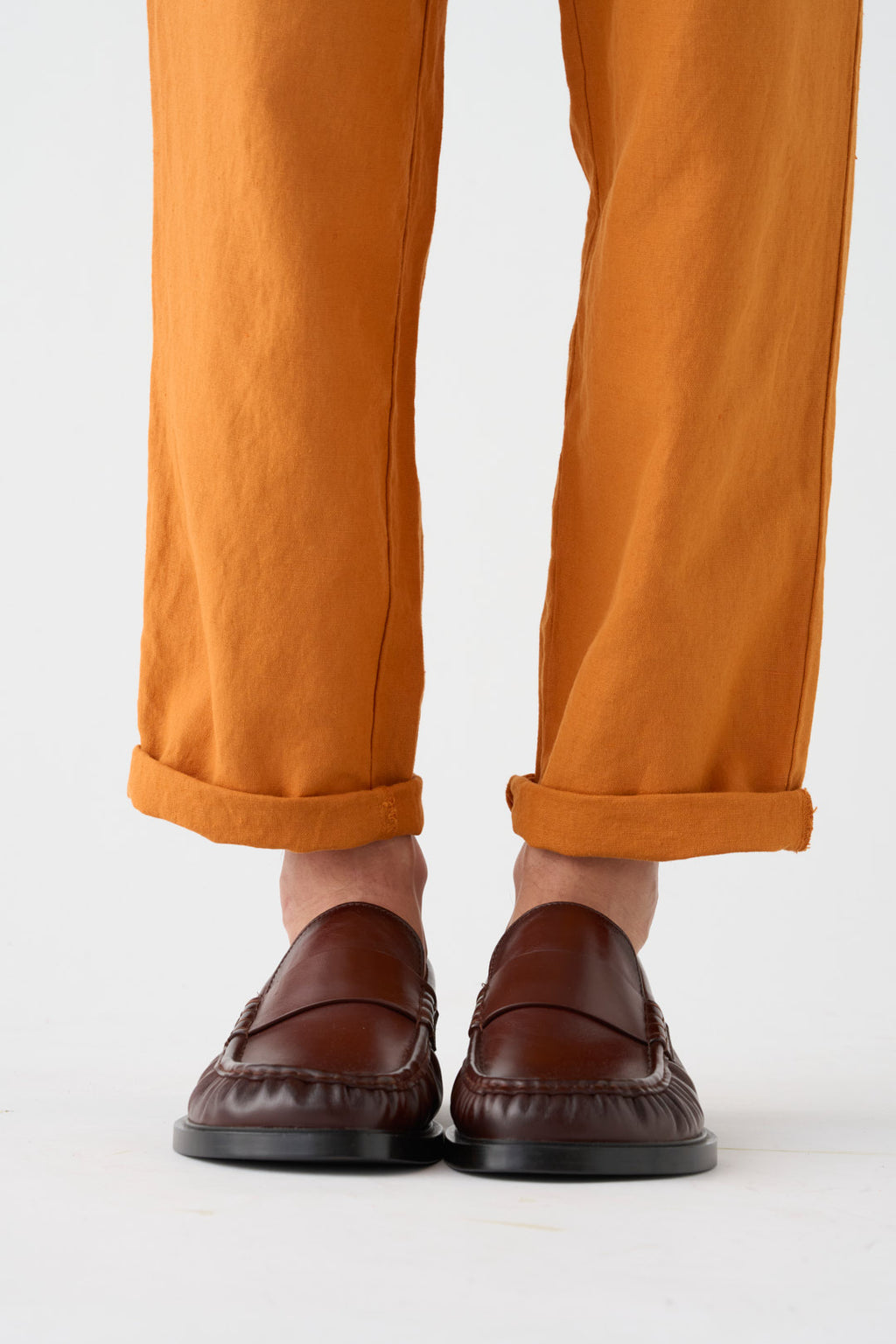 Tangerine worker pants