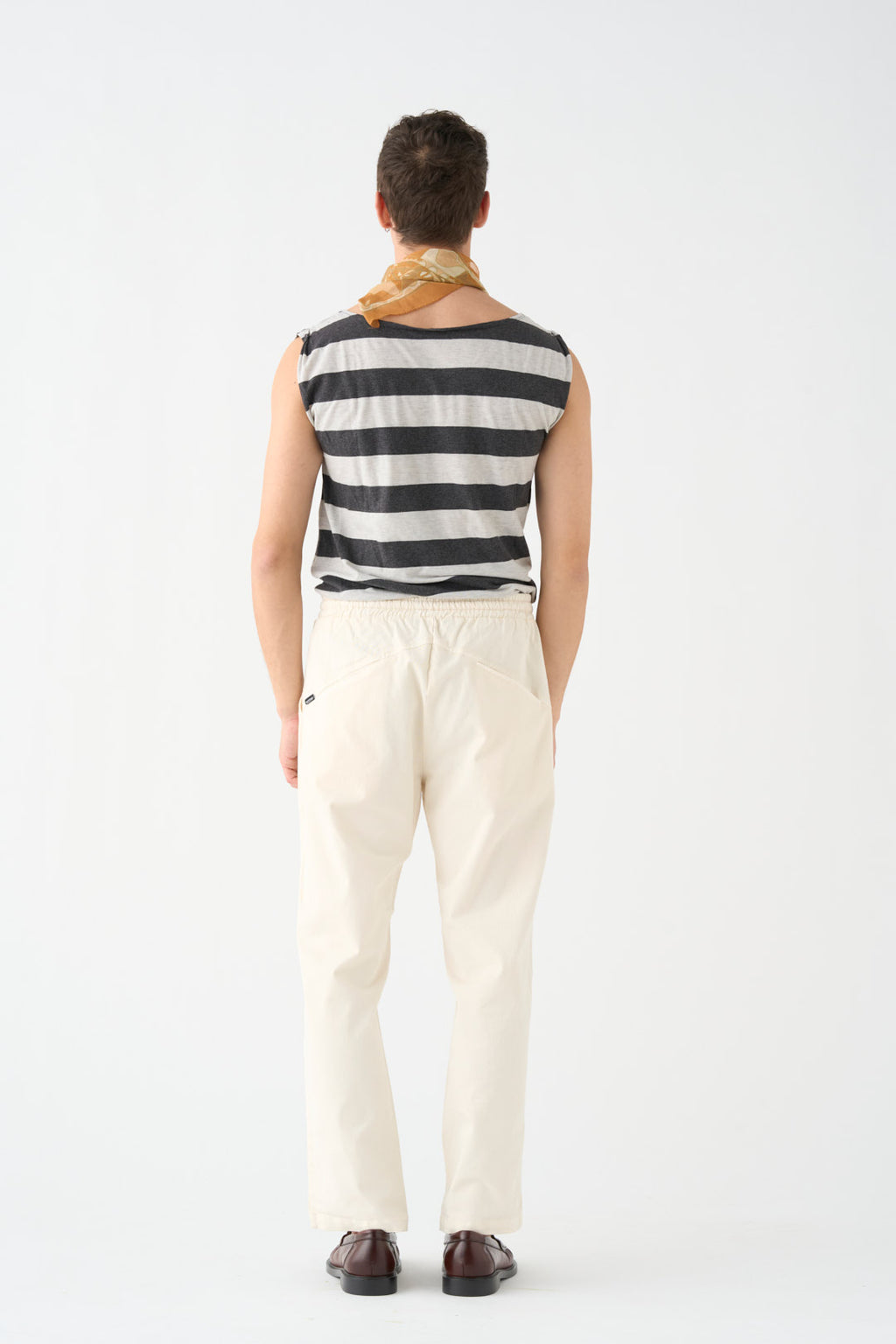 Natural worker trousers