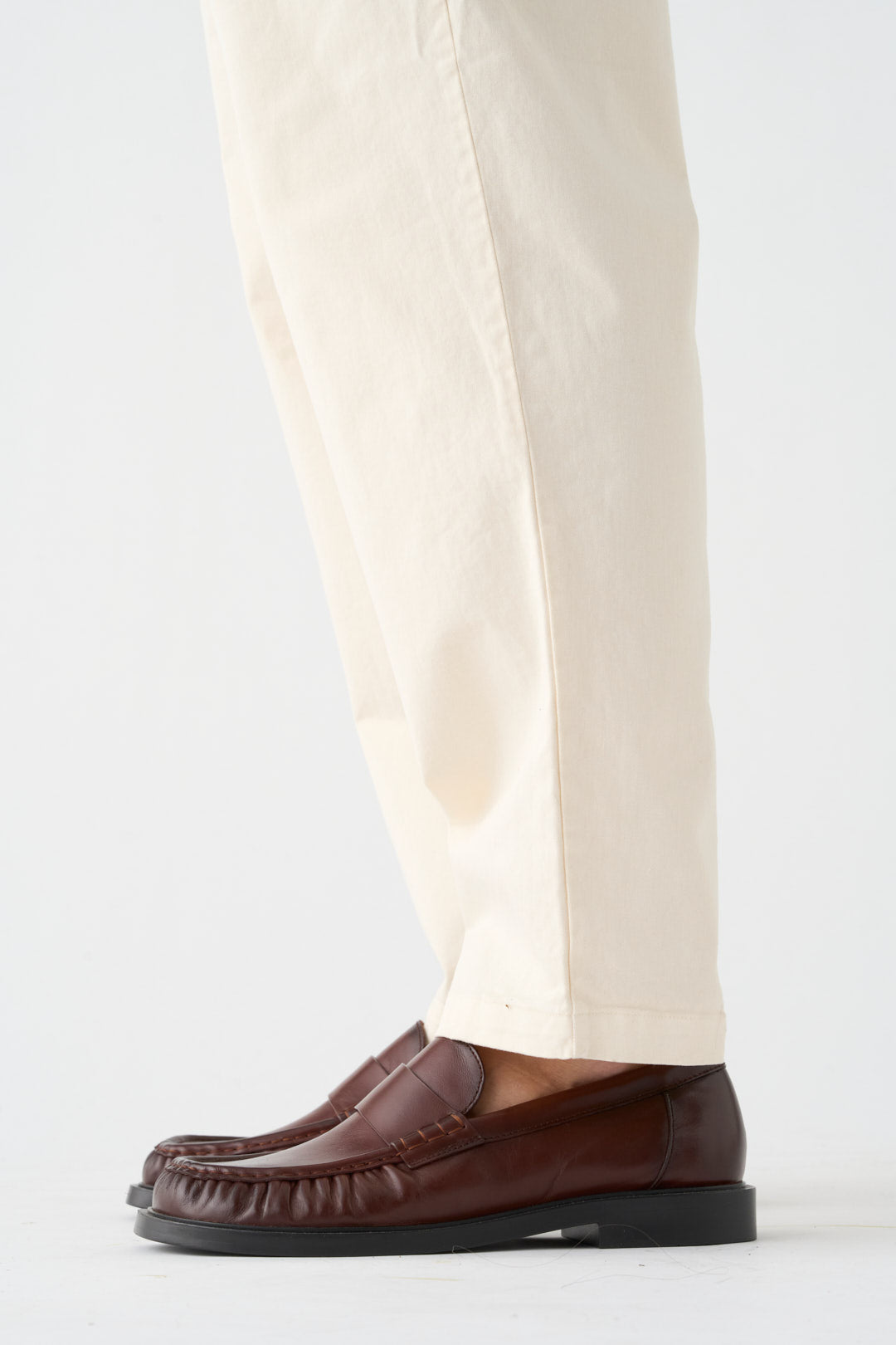 Natural worker trousers
