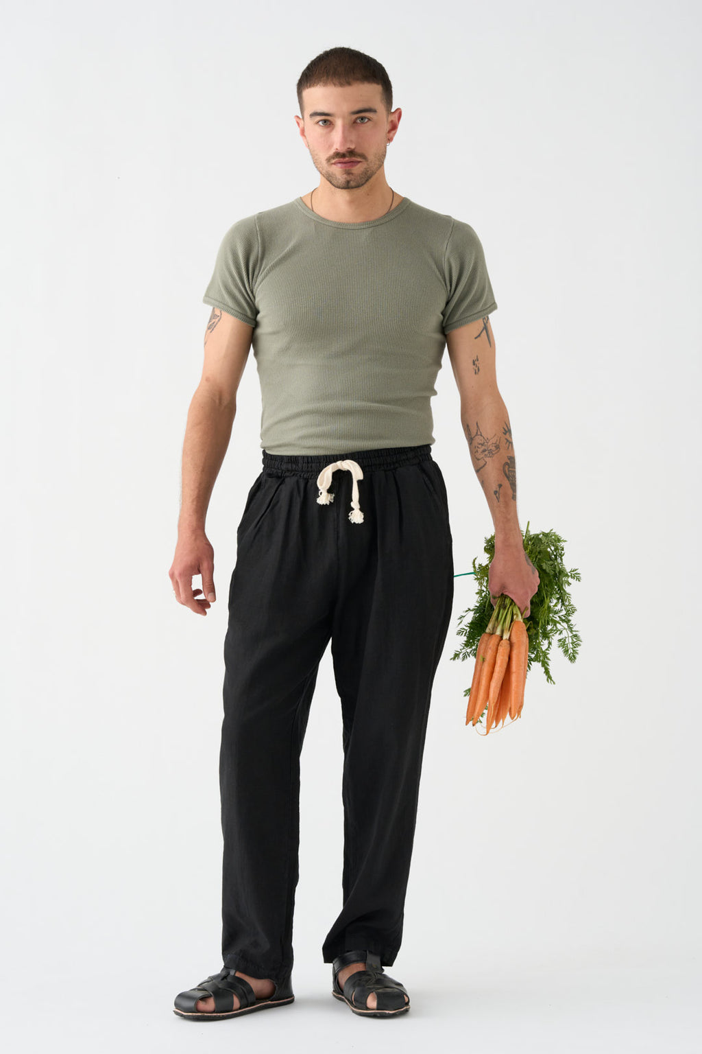 Black worker trousers